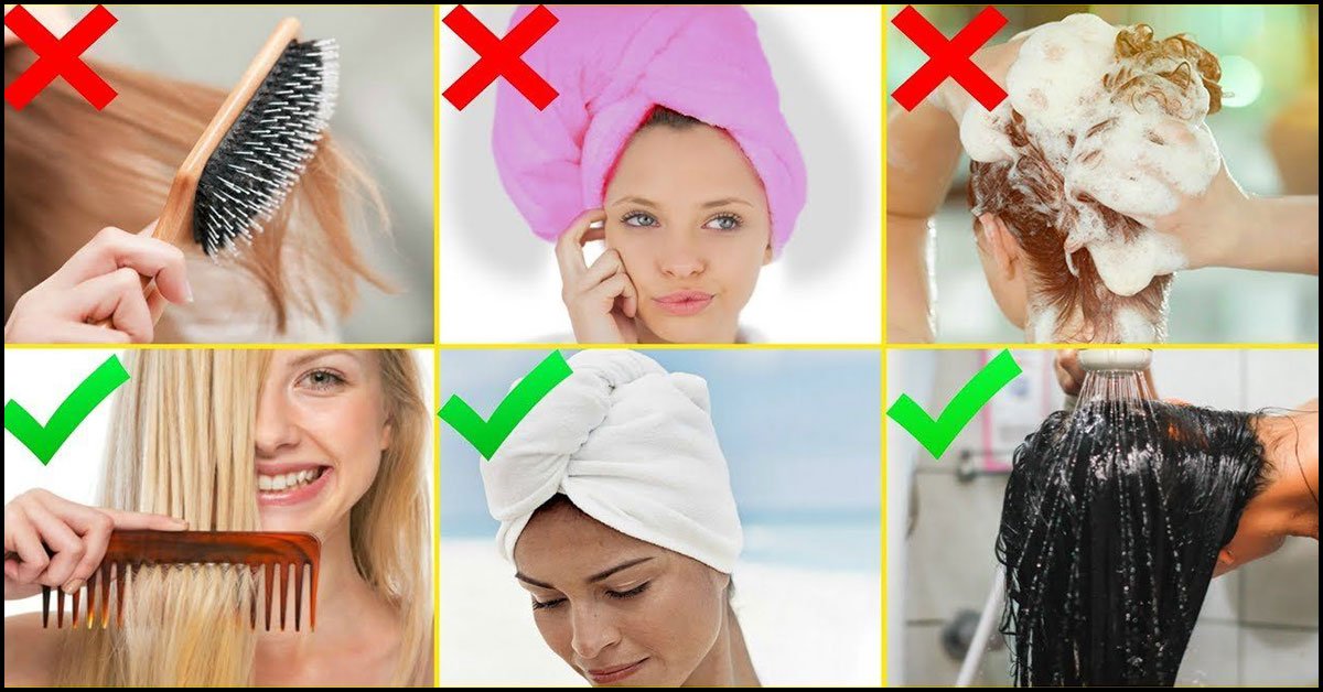 Hair Care and Hair Washing Procedure - YouTube
